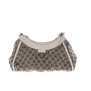 Gucci purse, Canvas Abbey D-Ring Shoulder Bag